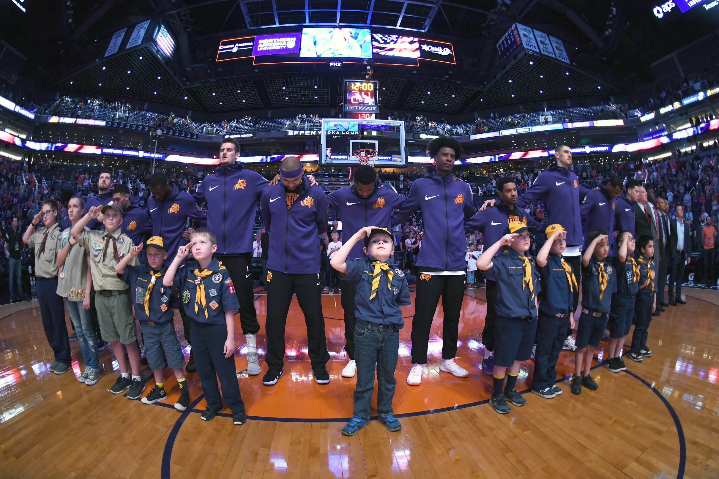 Suns opening game shame now on national stage