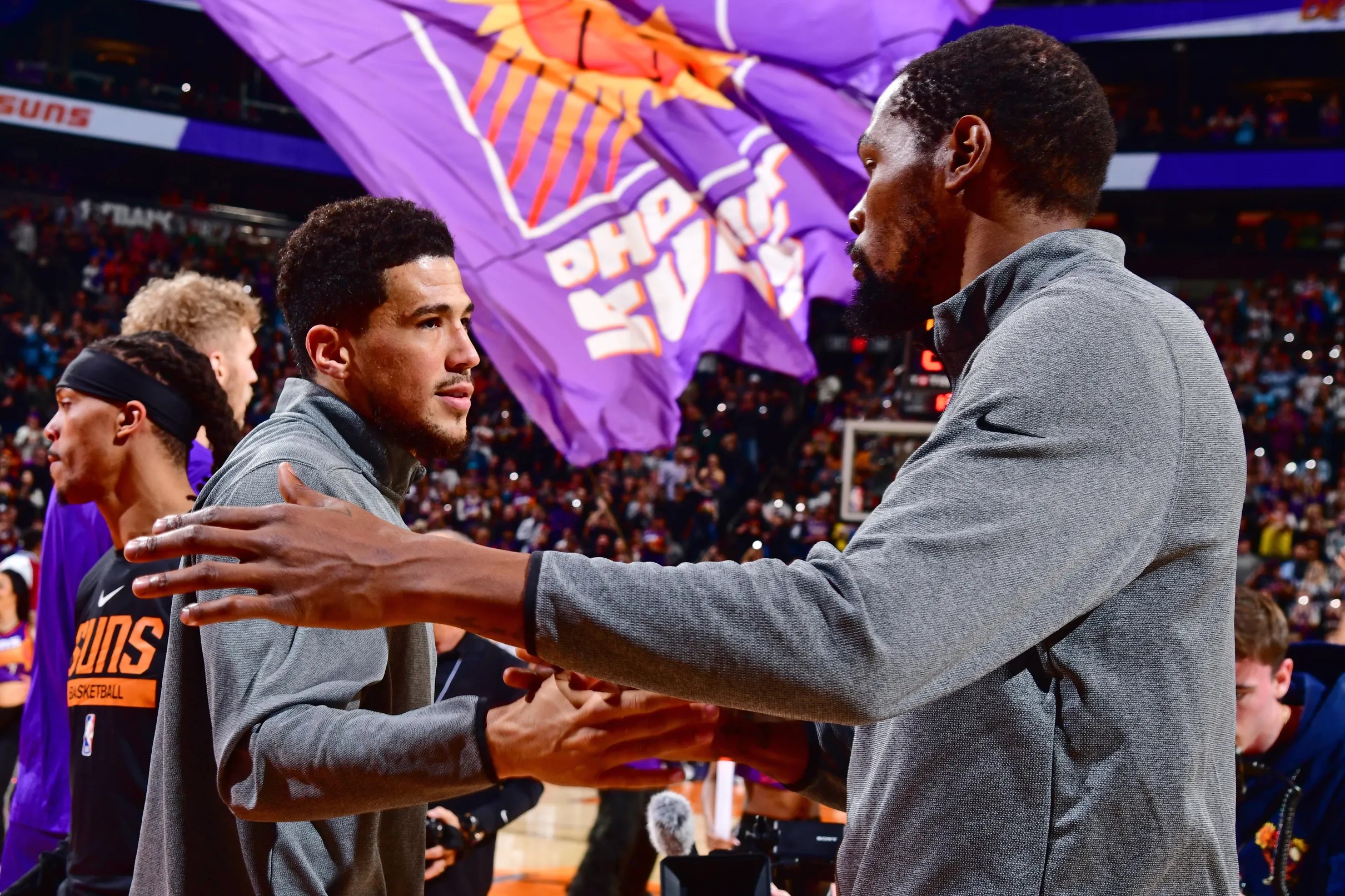 Devin Booker Kevin Durant Have Combined For Most Points As A Duo In