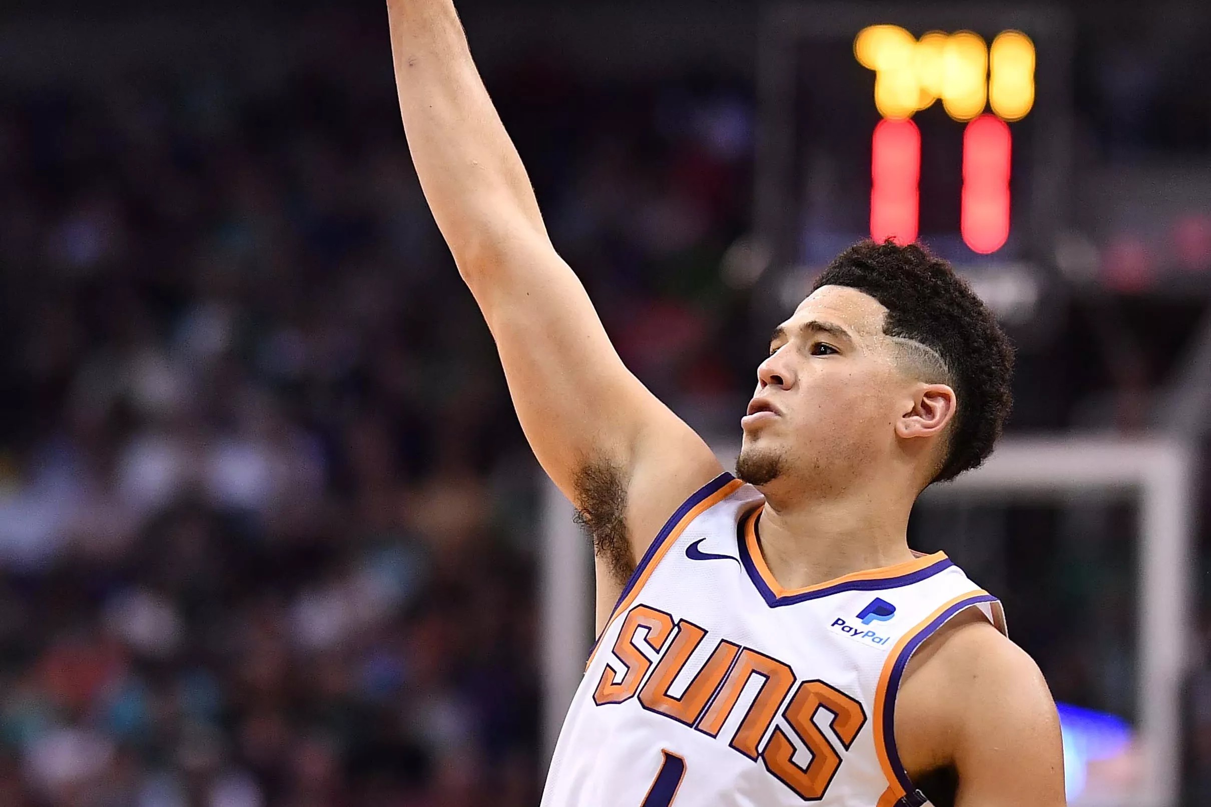 Random stat Devin Booker’s professional ceiling has been