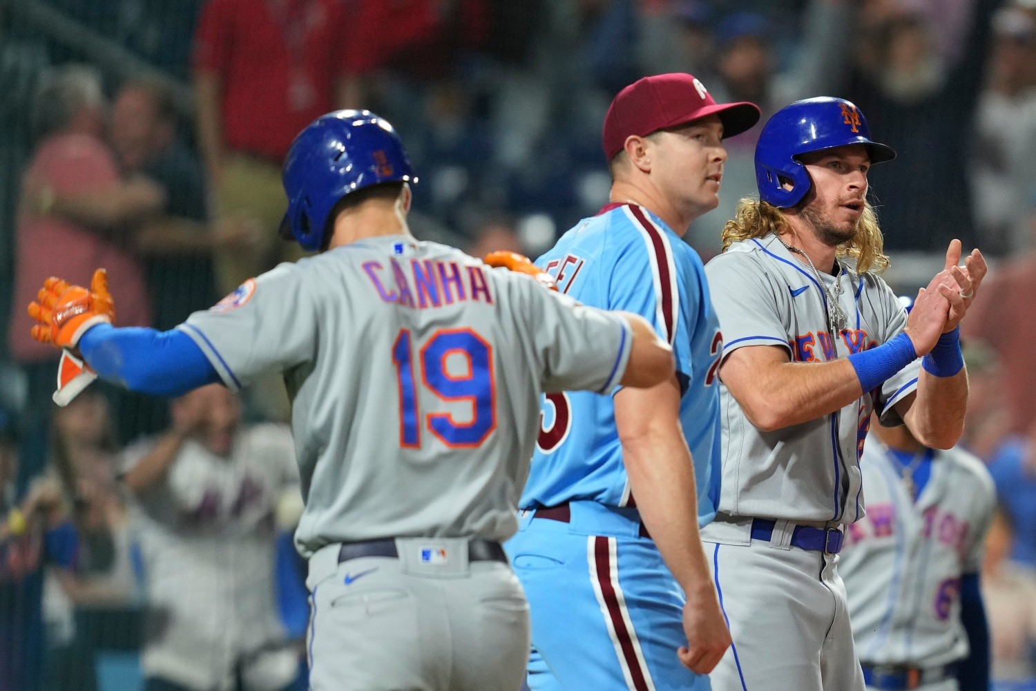 Brandon Nimmo, Mets rally past Phillies