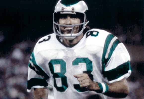 Vince Papale Signed Philadelphia Eagles White Jersey 8x10 Photo