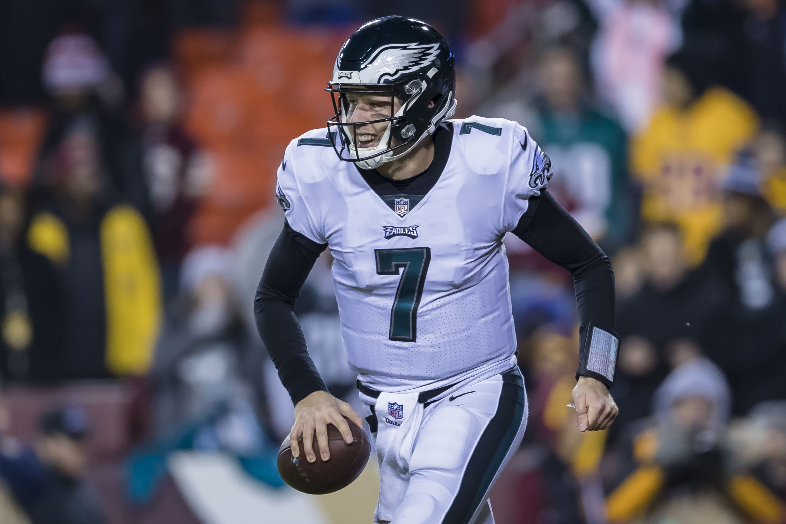 Philadelphia Eagles Nate Sudfeld will have to win over the backup QB role