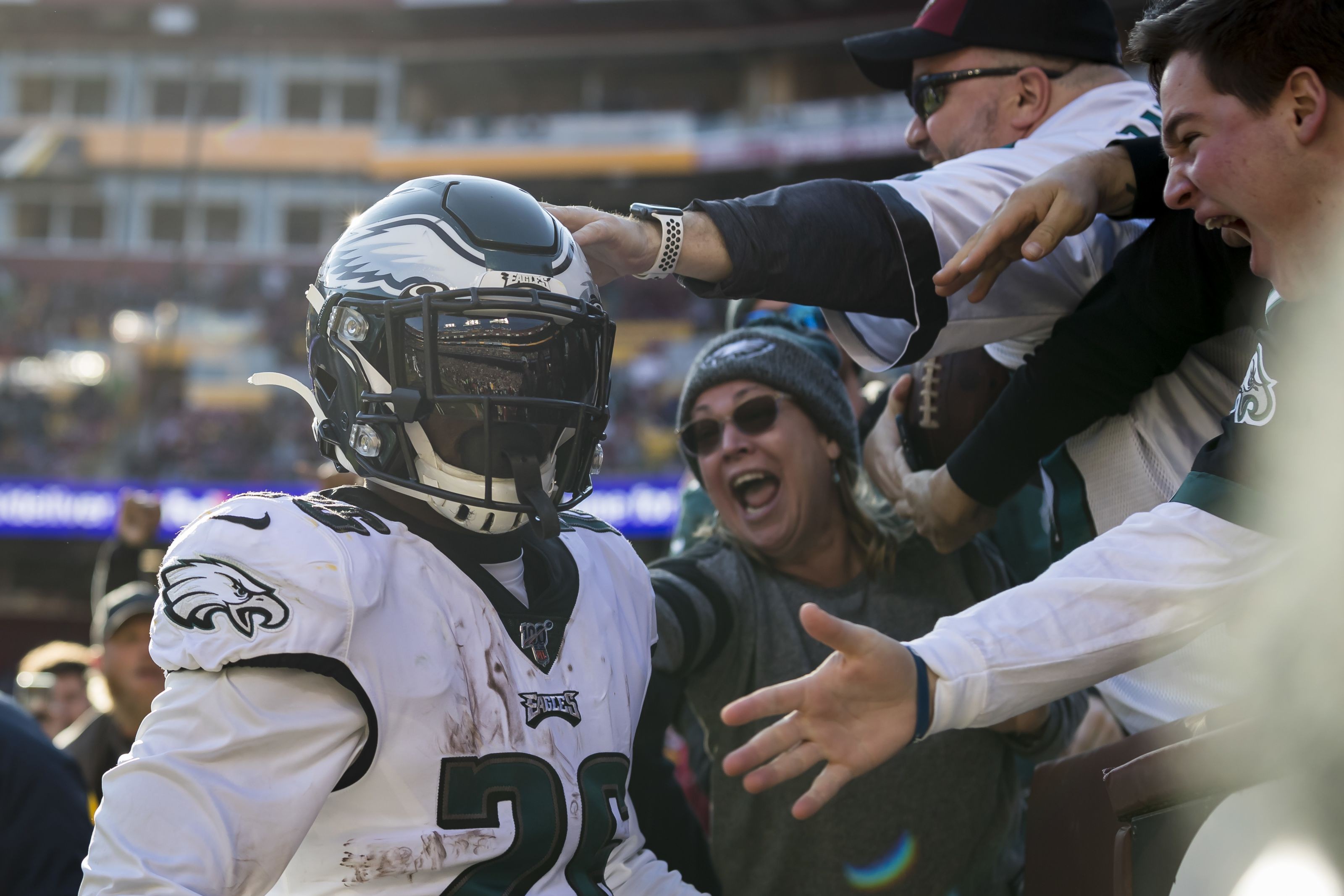 Miles Sanders sets rookie allpurpose yards record for Philadelphia Eagles