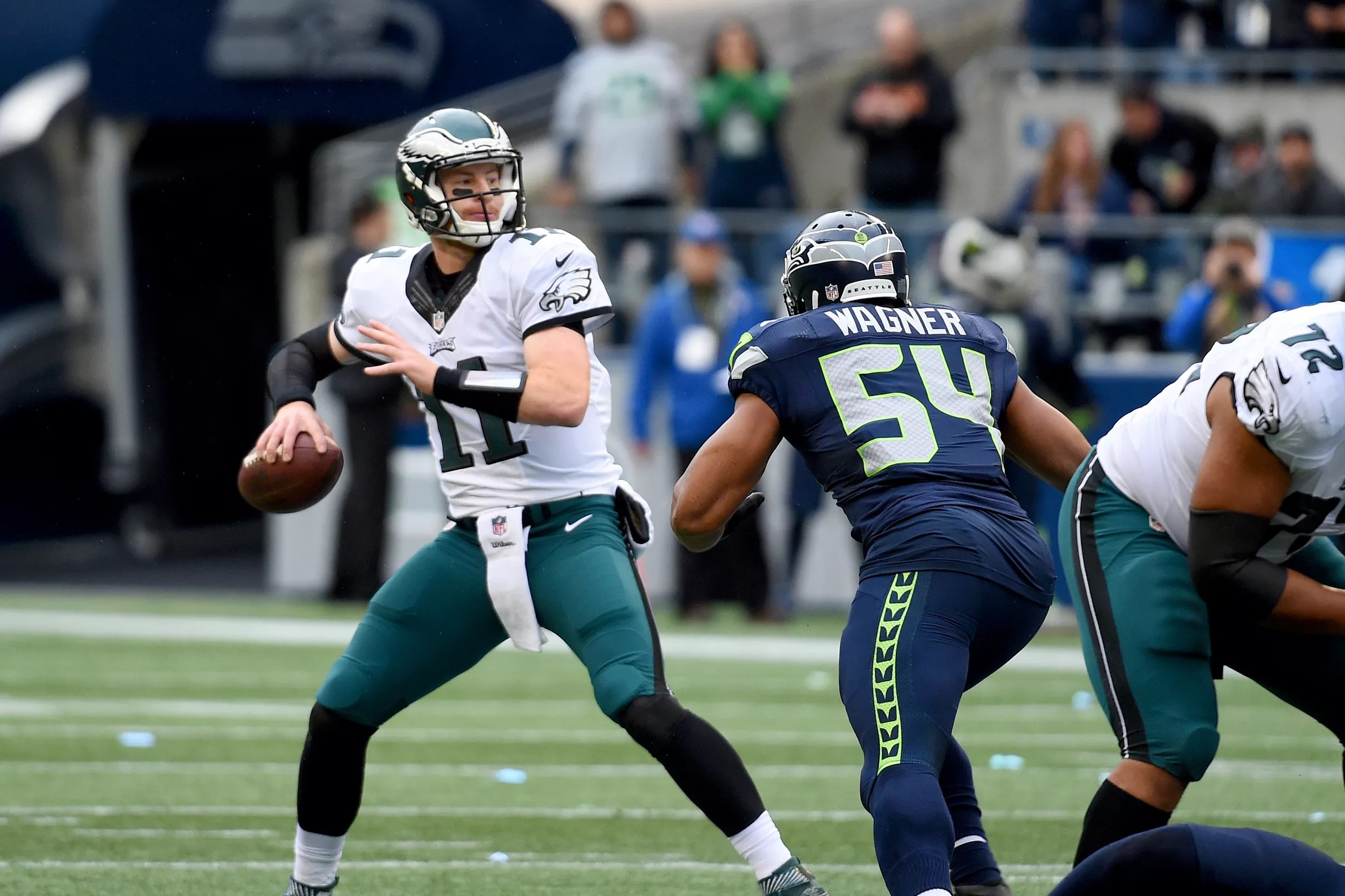 Eagles open as big favorites against the Seahawks IN Seattle