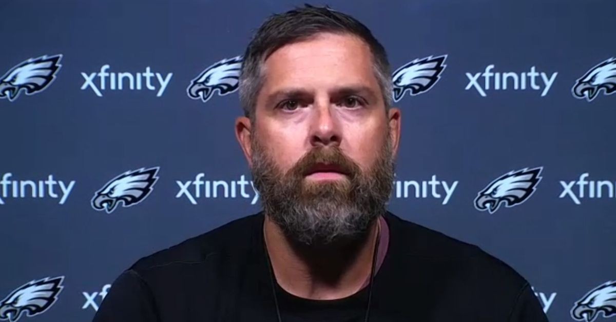 Matt Burke speaks with reporters for first time since being hired by Eagles