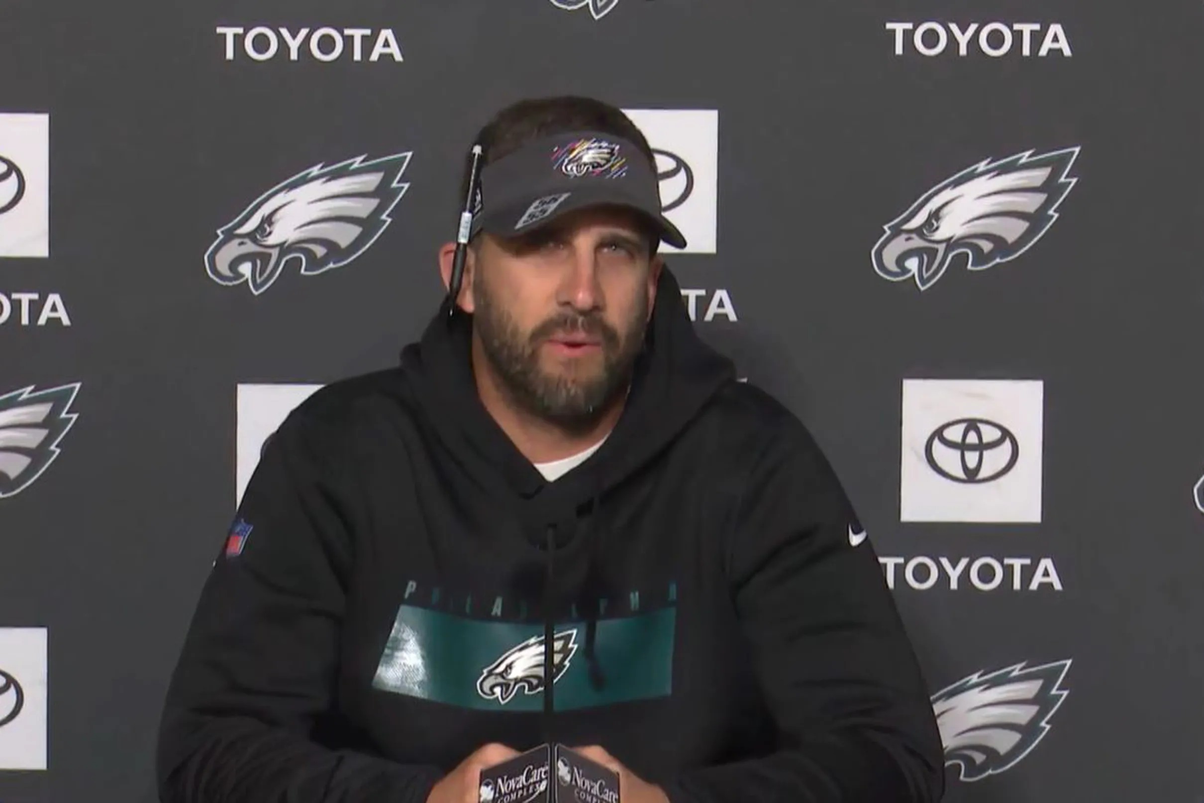 Nick Sirianni talks Eagles’ RBs and WRs, preparing for the Lions game