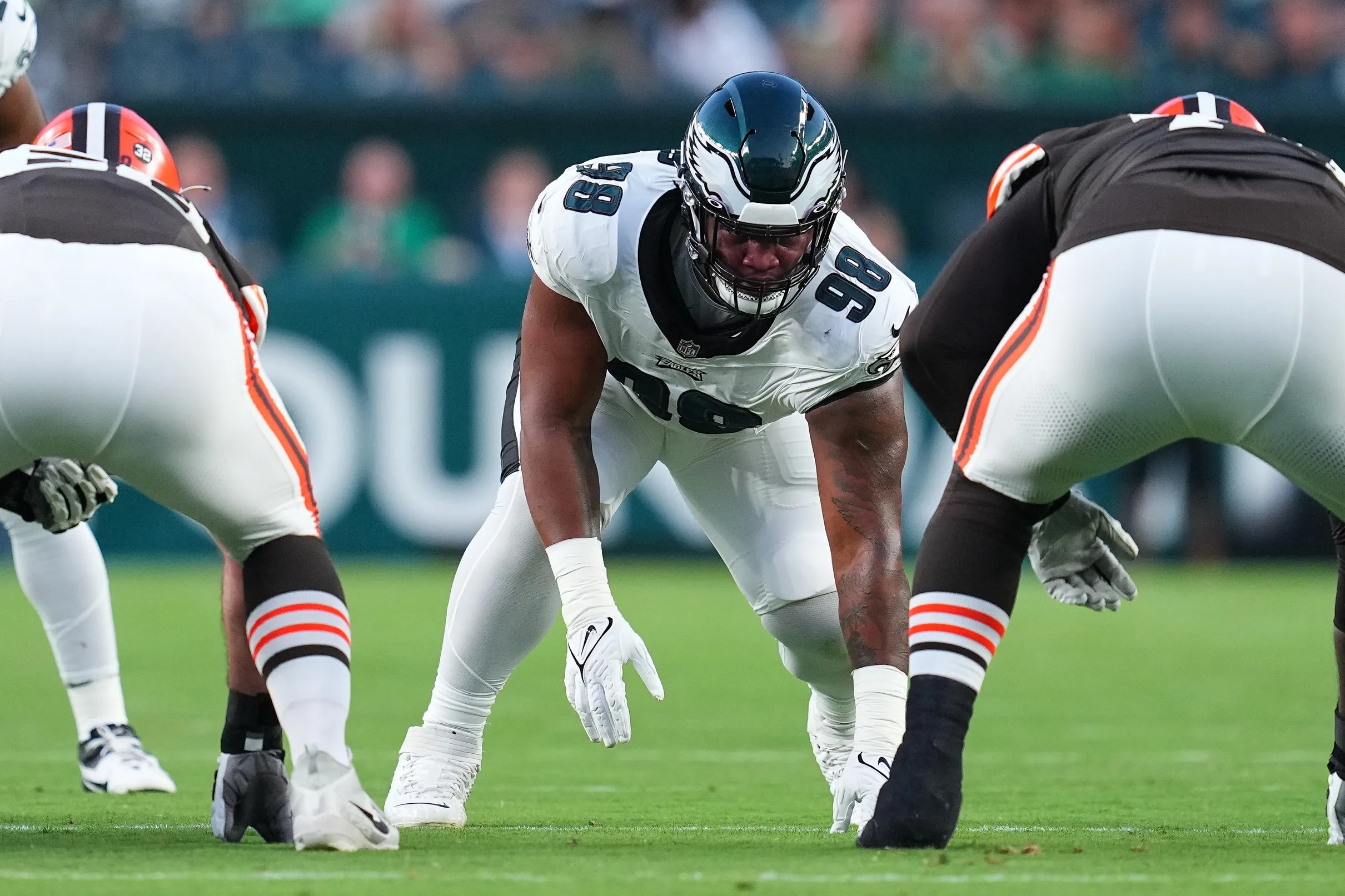 Eagles News: Lane Johnson says Jalen Carter is like a bigger Geno Atkins