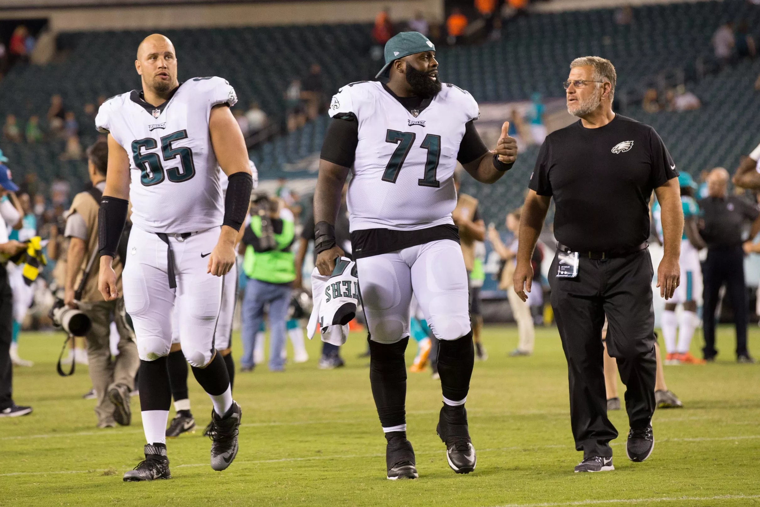 Eagles One Of Only Five Nfl Teams To Return Entire Starting Offensive Line In 2018 8114