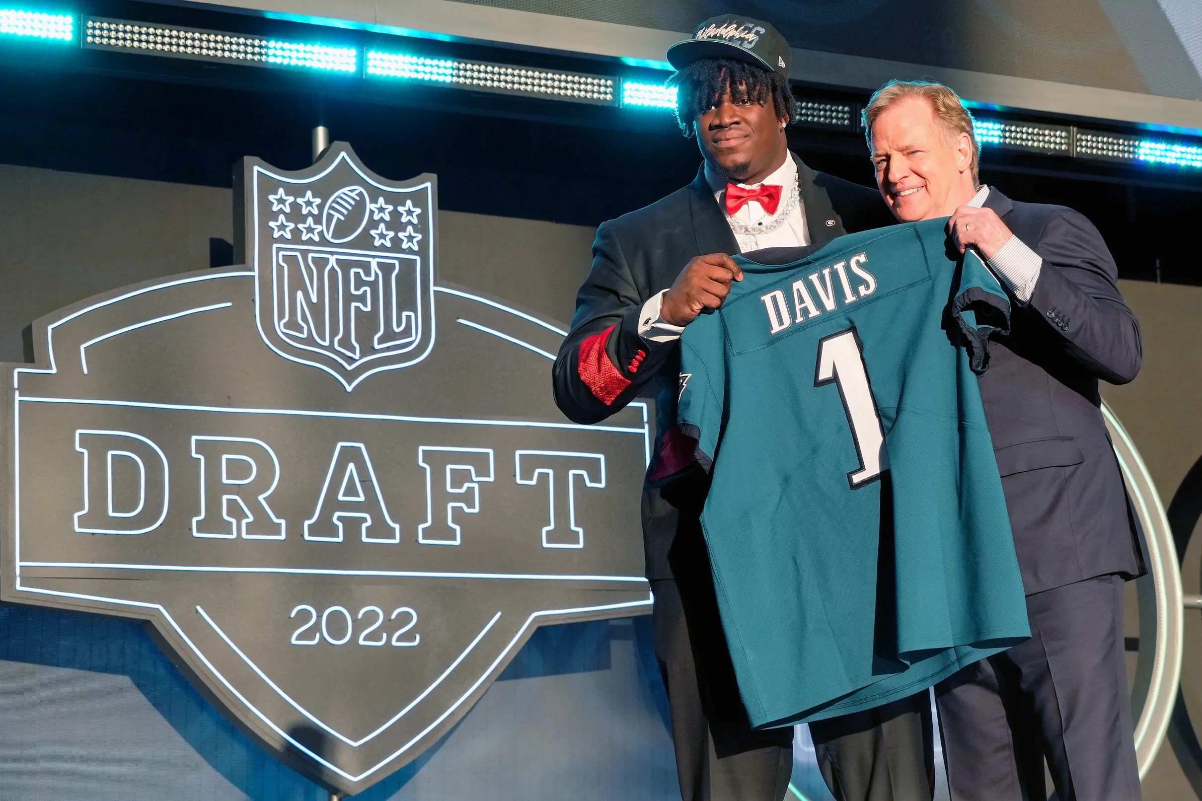 Jordan Davis reveals his Eagles jersey number