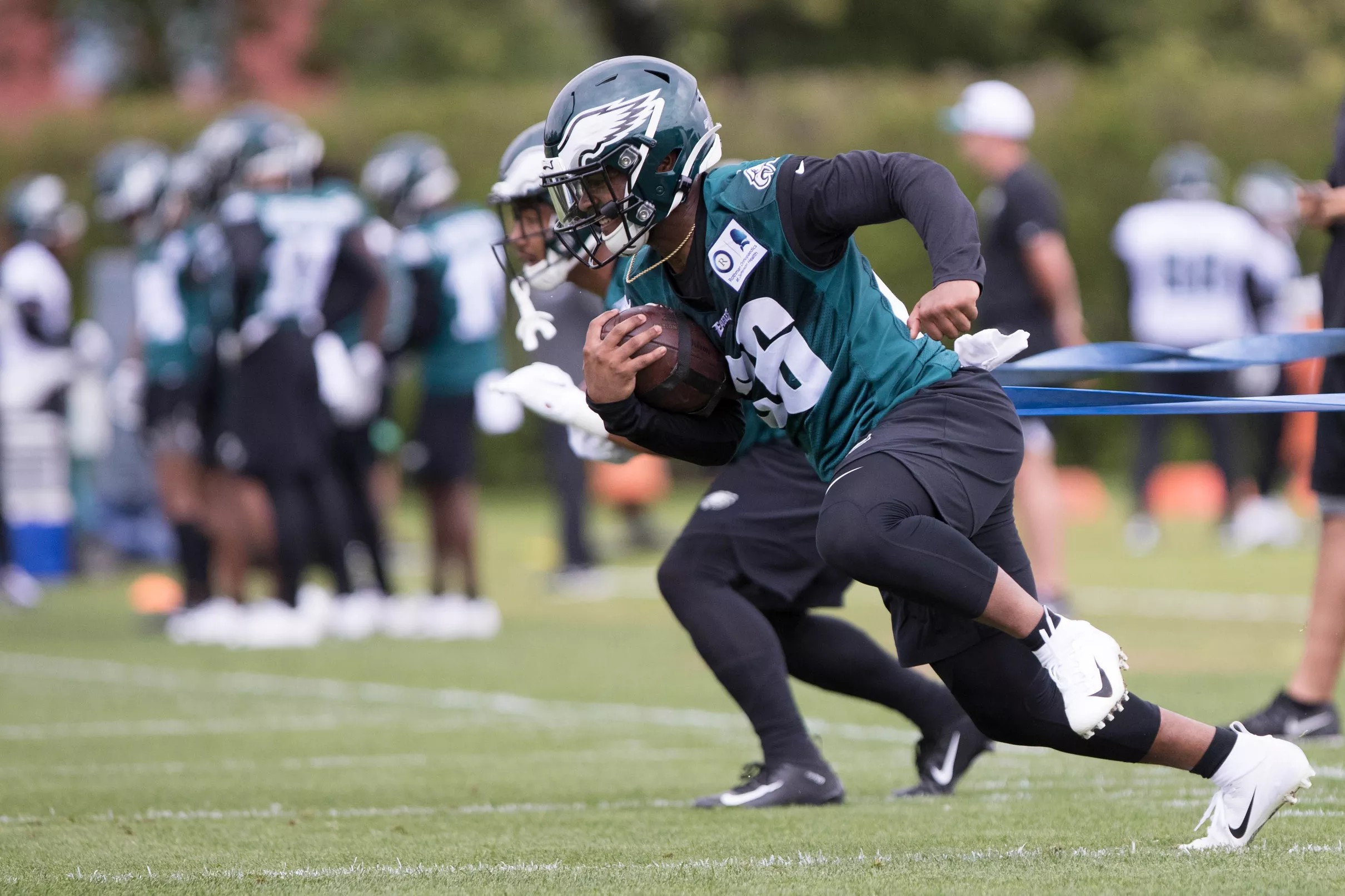 Eagles News ESPN projects Miles Sanders’ rookie season stats