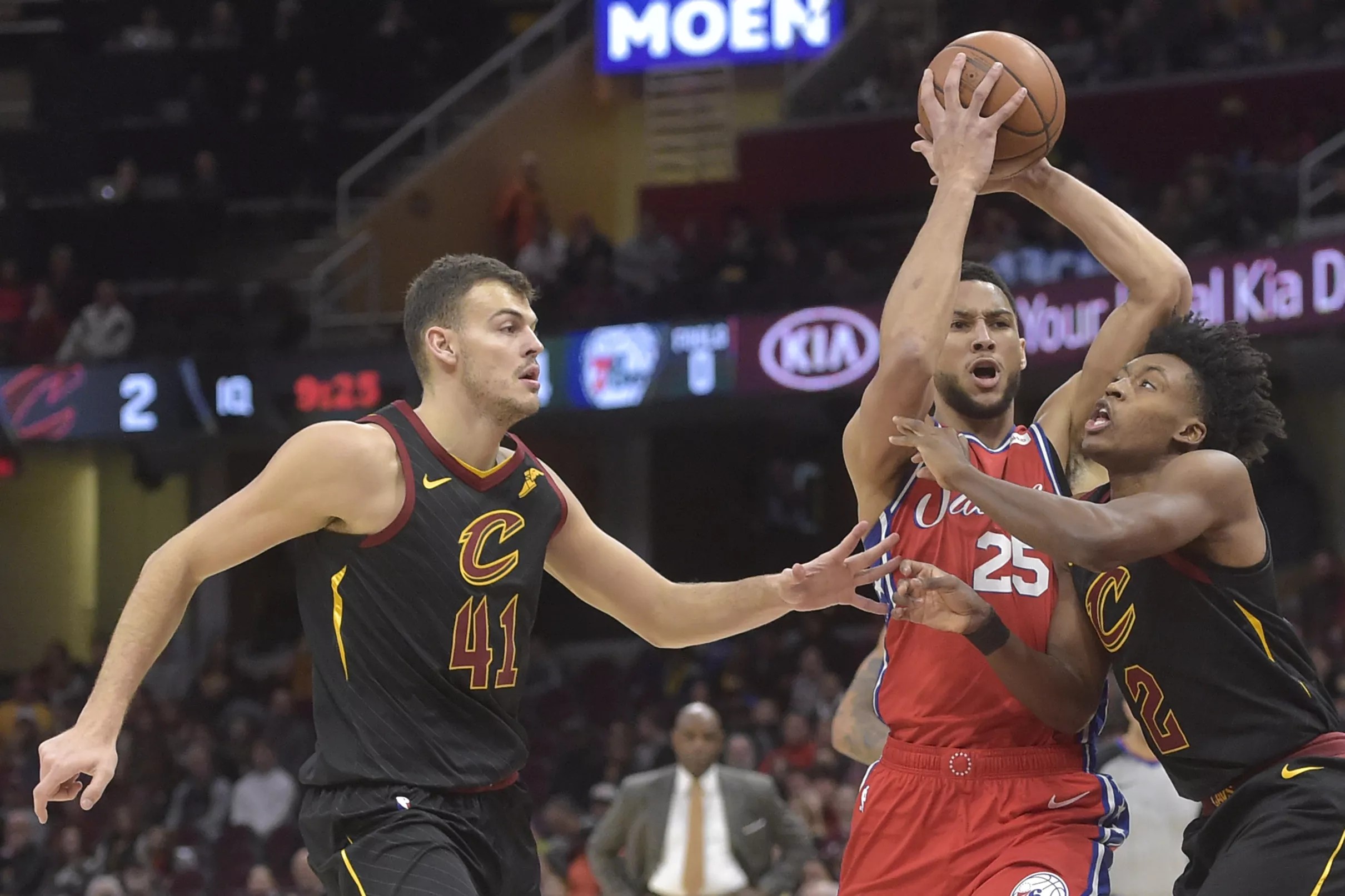 Ben Simmons Notched Another Triple Double In A Ers Win Over The Cavaliers