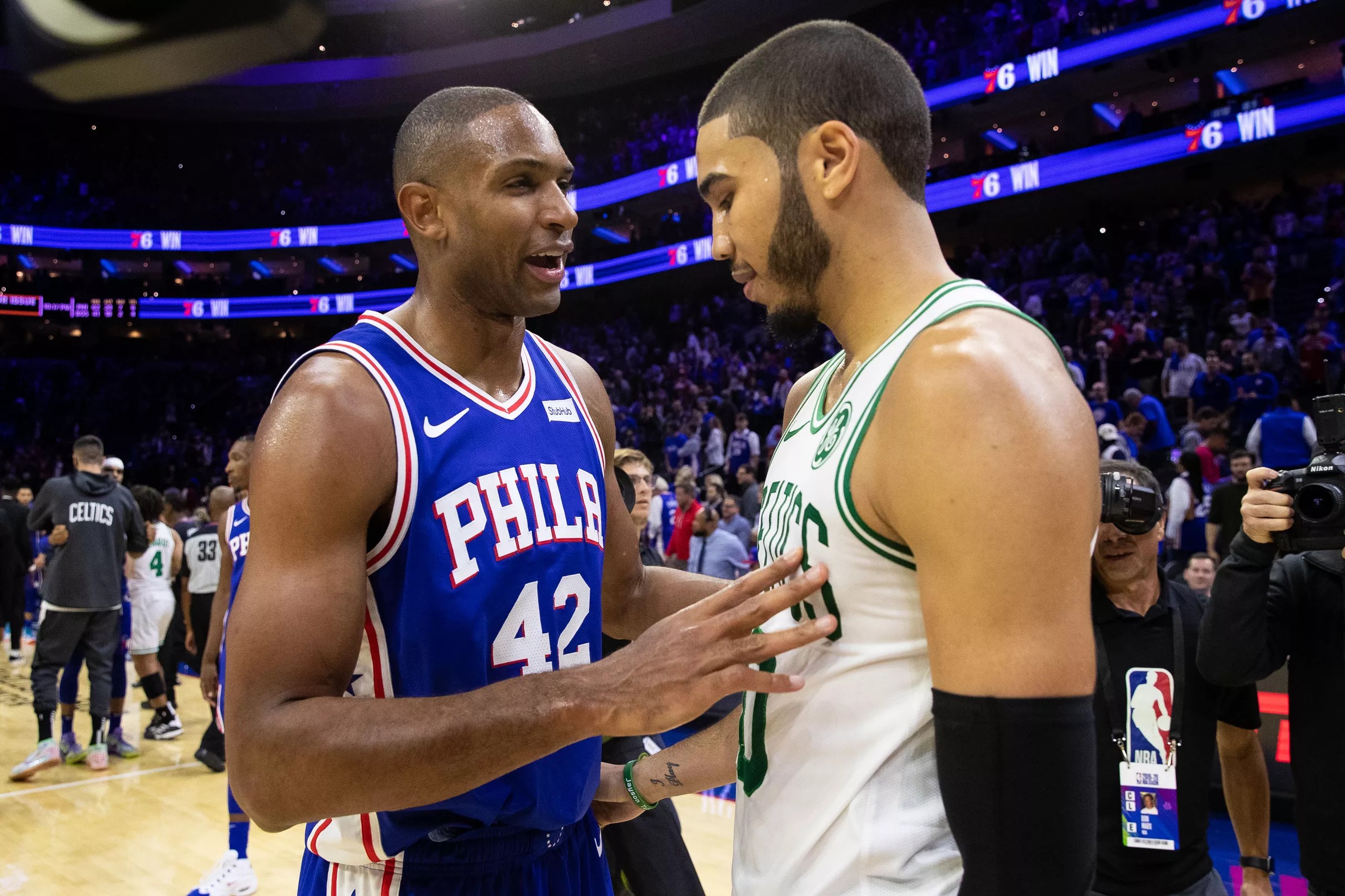 Al Horford Makes Return To Boston As Sixers Take On Celtics