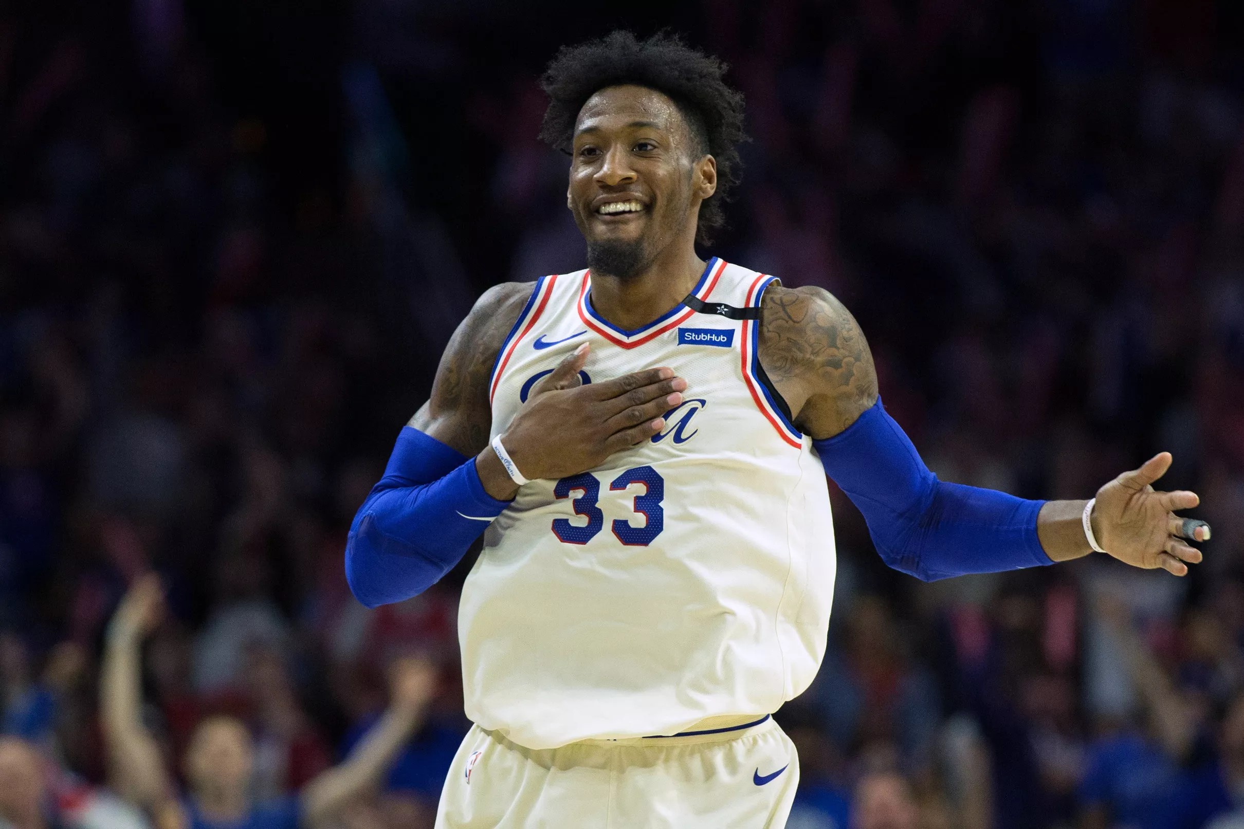 Grainy Offseason Workout Footage, Robert Covington Edition