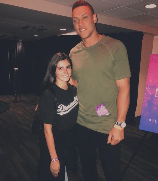 Aaron Judge enjoys concert with lady friend before wild-card game