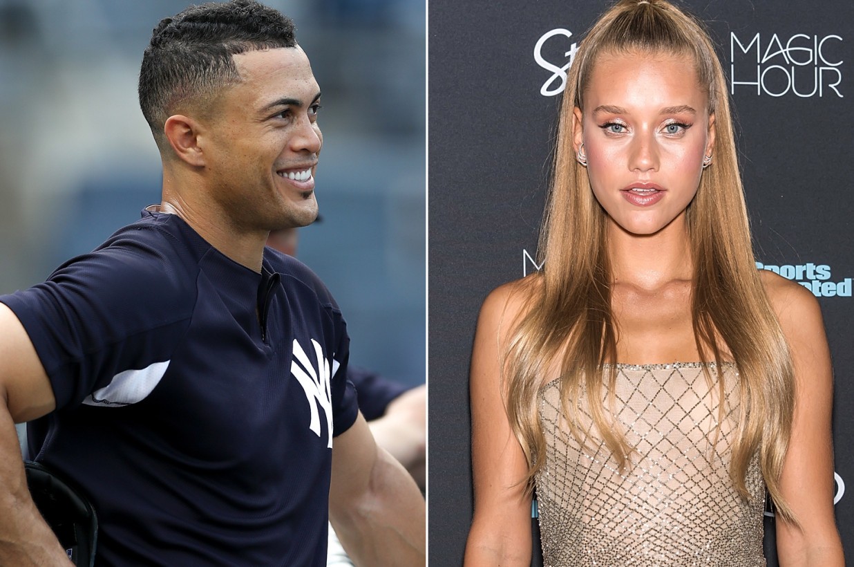 Giancarlo Stanton steps out with girlfriend Chase Carter