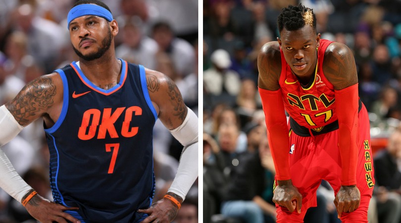 Report: Thunder trading Carmelo Anthony, first-rounder to Hawks
