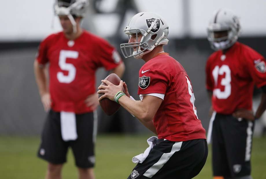QB Connor Cook praised at Raiders’ rookie camp