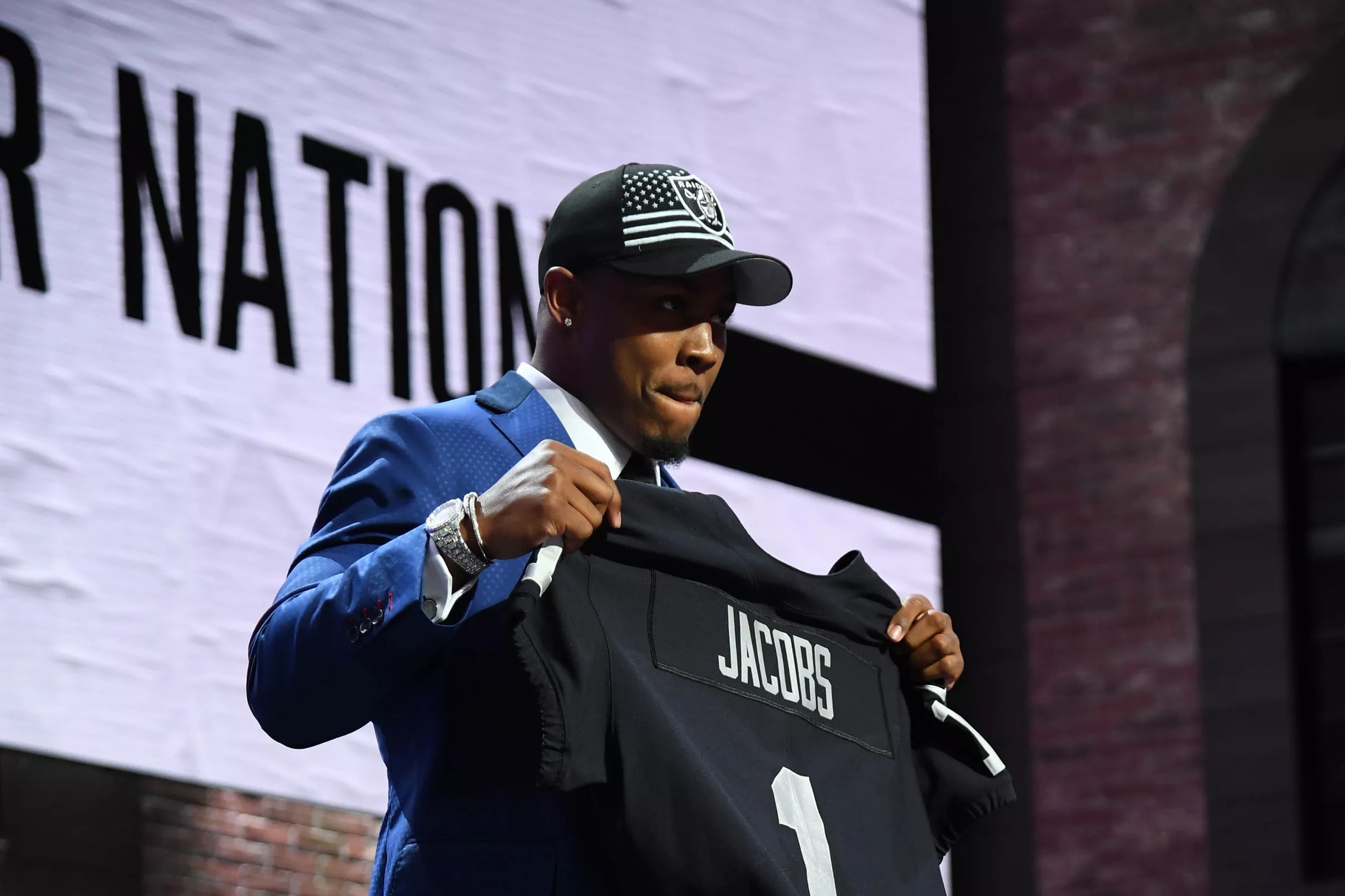 Raiders First Round RB Josh Jacobs Among Early Favorites To Win ...