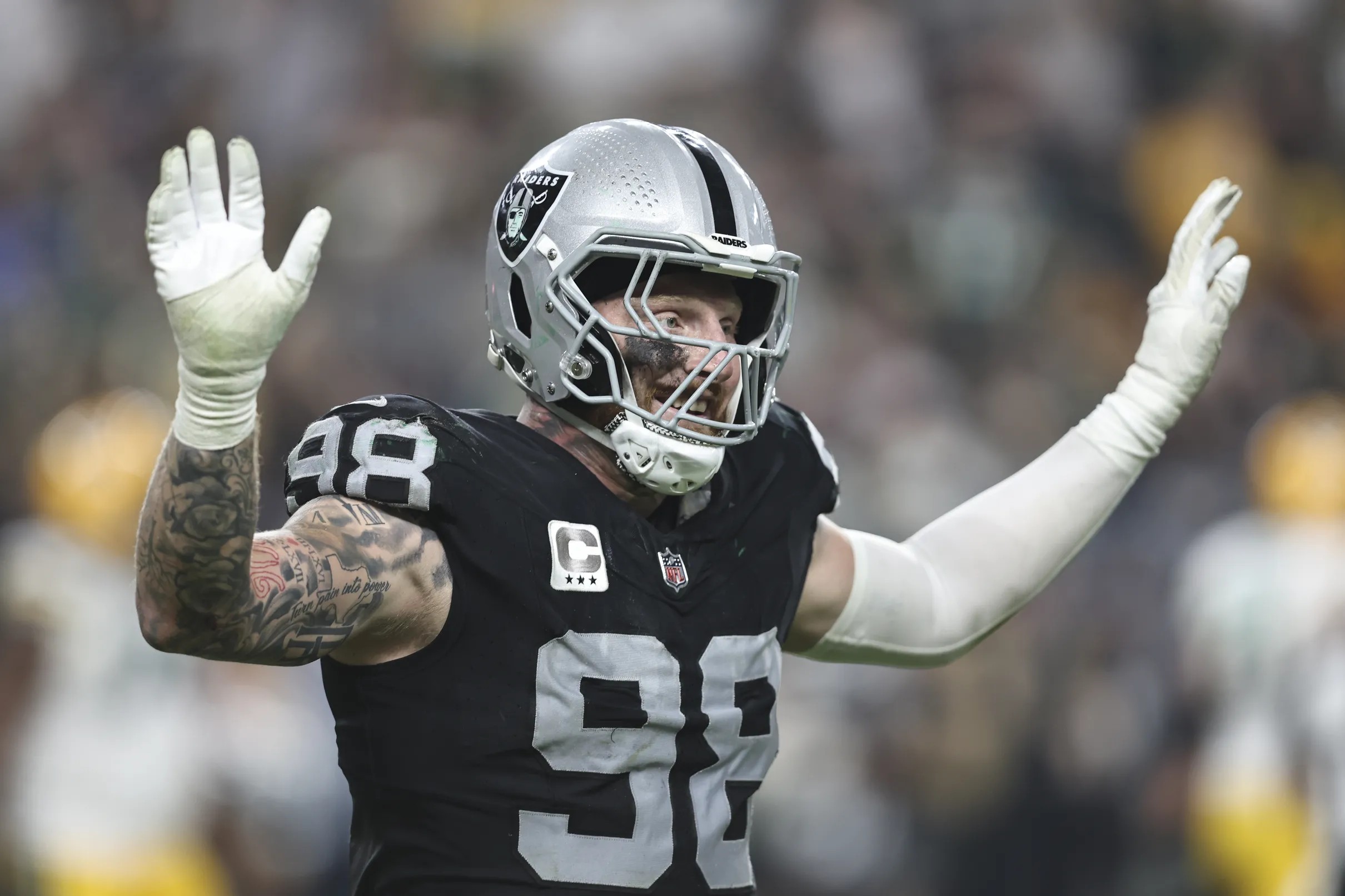 Raiders' Maxx Crosby breaks down how he transformed into a complete  defensive force - The Athletic