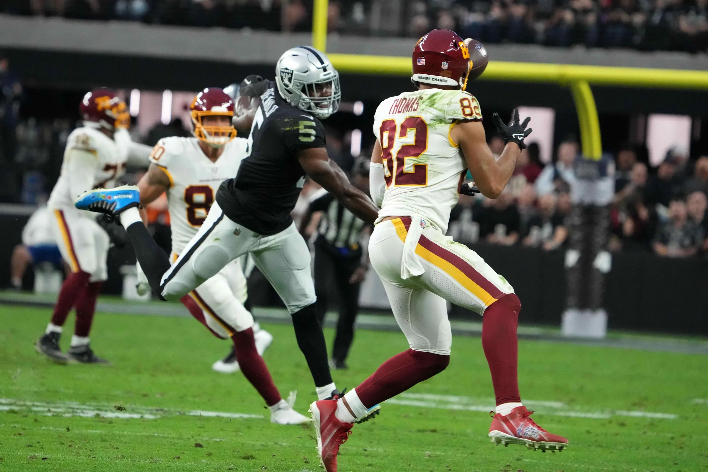 Raiders pleased with play of rookie defenders, Divine Deablo and Malcolm  Koonce