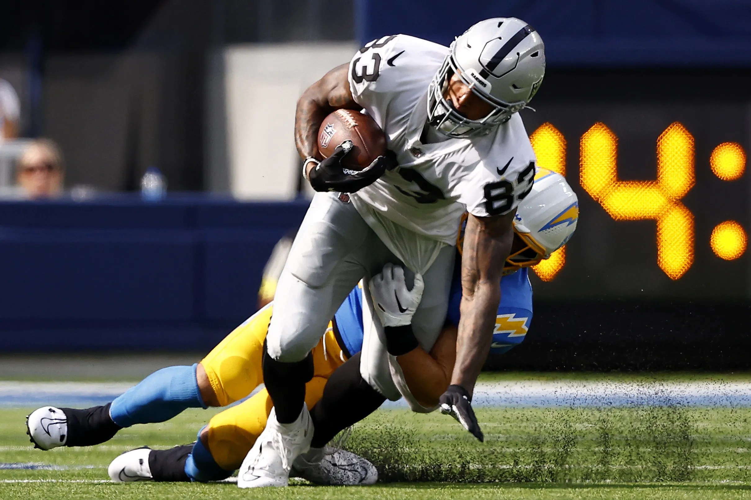 Final Score: Chargers 24, Raiders 19