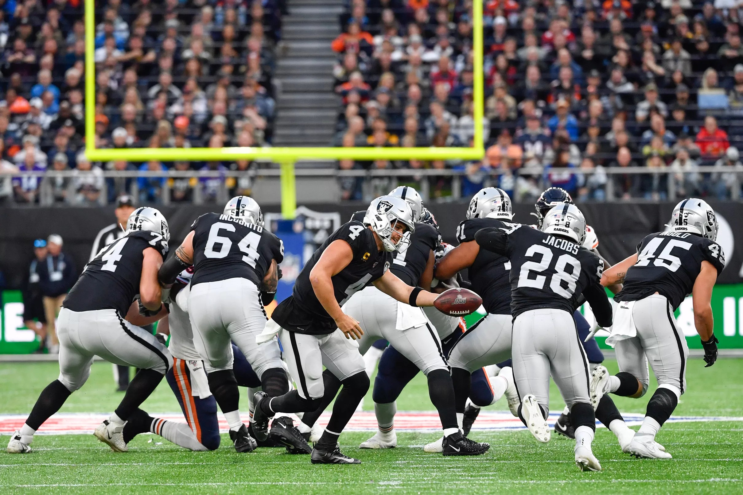 Raiders took challenge vs Bears D line ‘personally’ and ‘punched them