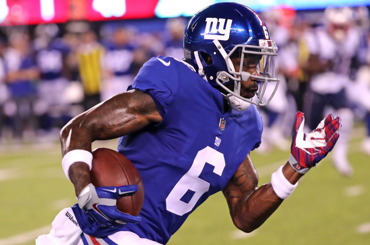 Giants’ new receiver fillins showing some promise