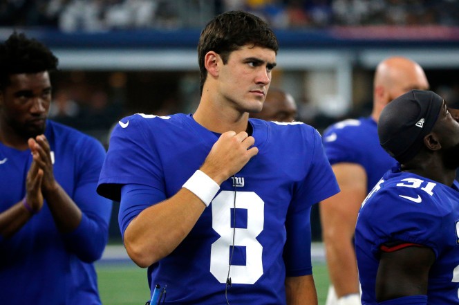 Daniel Jones Named Giants Starting Quarterback As Eli Manning Benched