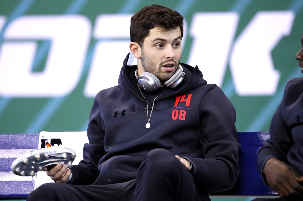 Jets want to know everything about Baker Mayfield