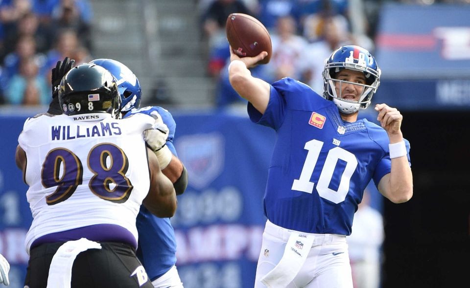Giants vs. Ravens