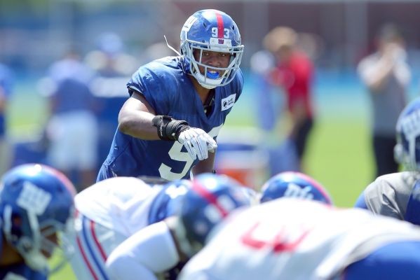 Giants’ B.J. Goodson Brings Some Fire To The ‘Mike’ Position