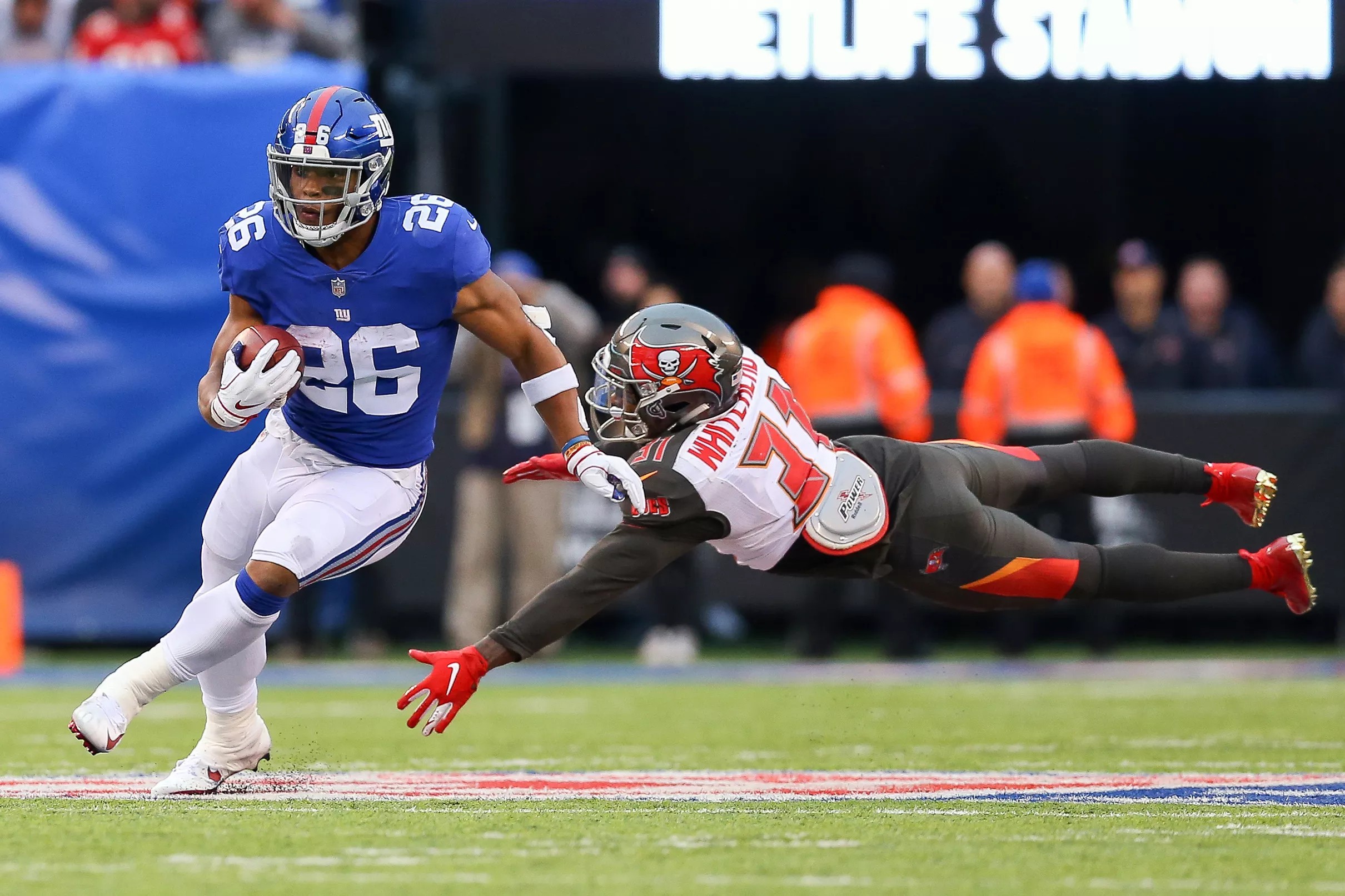 Saquon Barkley Got The “dirty Yards” On Sunday And It Helped The Giants Win