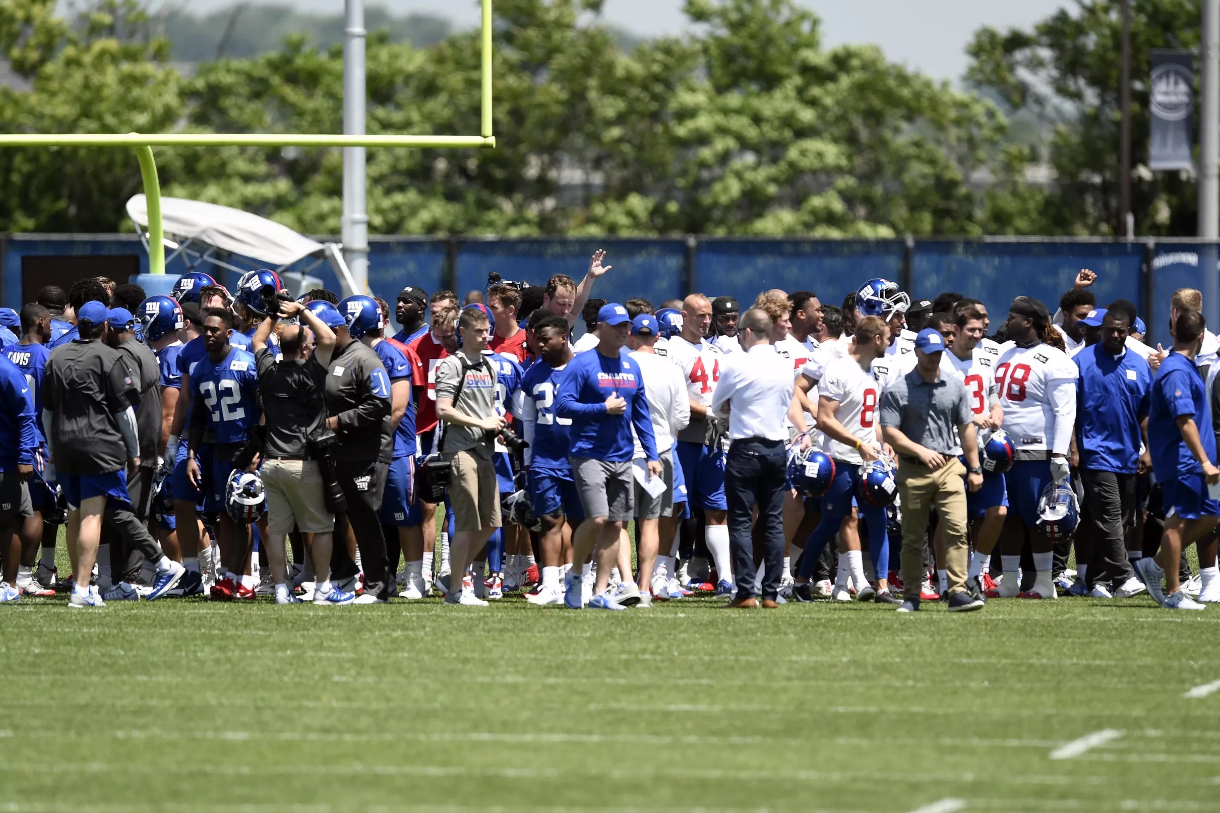 New York Giants postminicamp 53man roster projection