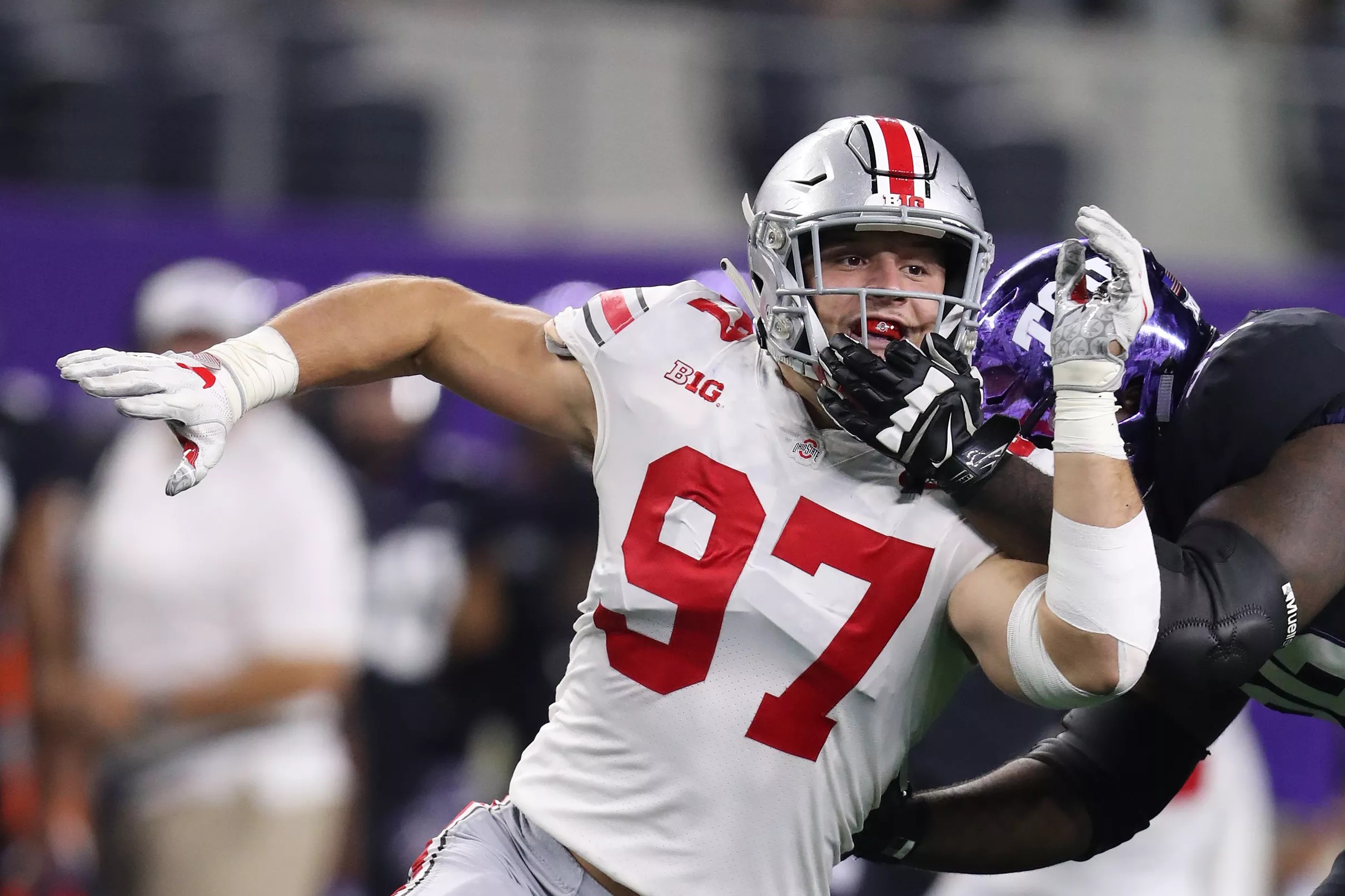 Ranking the draft’s best EDGE defenders heading into the NFL Combine?