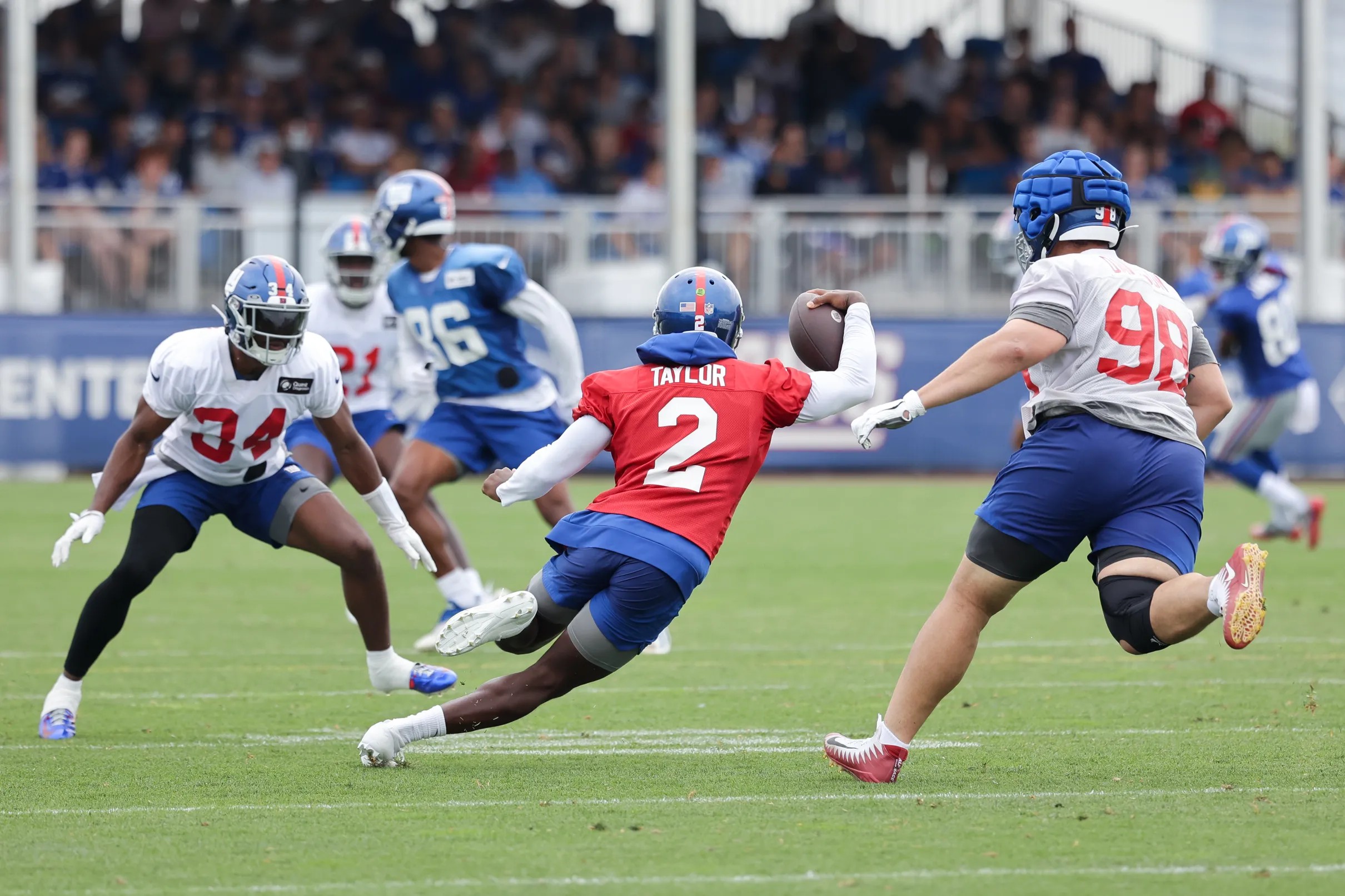 Giants training camp live updates Day 6