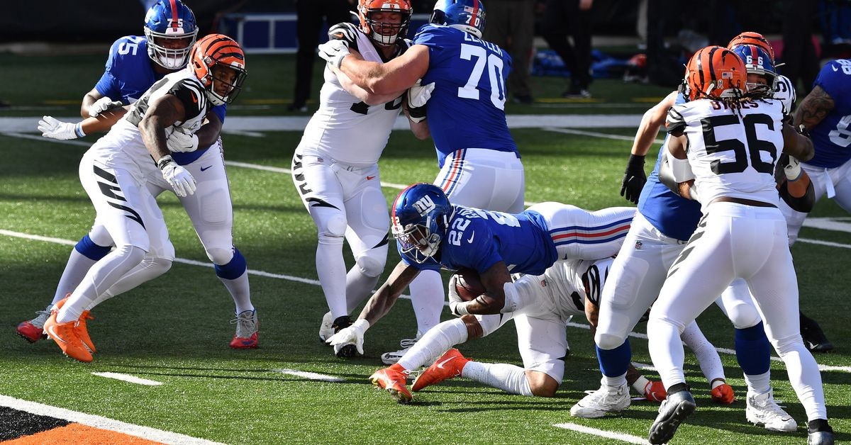 Giants-Bengals Final Score: Giants Win, 19-17, Move Into First Place