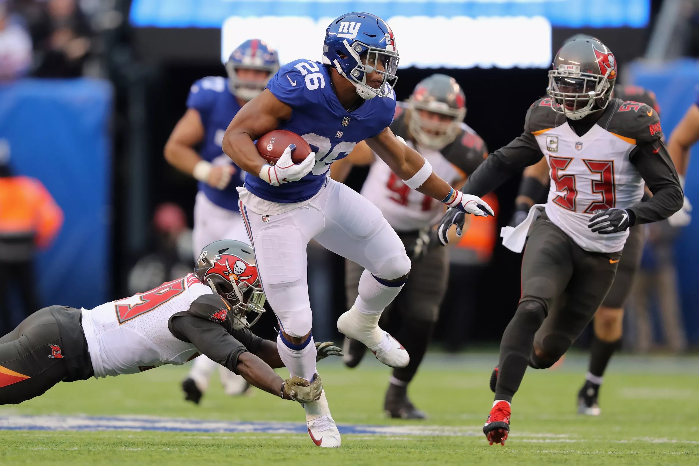 Giants’ Saquon Barkley NFC Offensive Player Of The Week