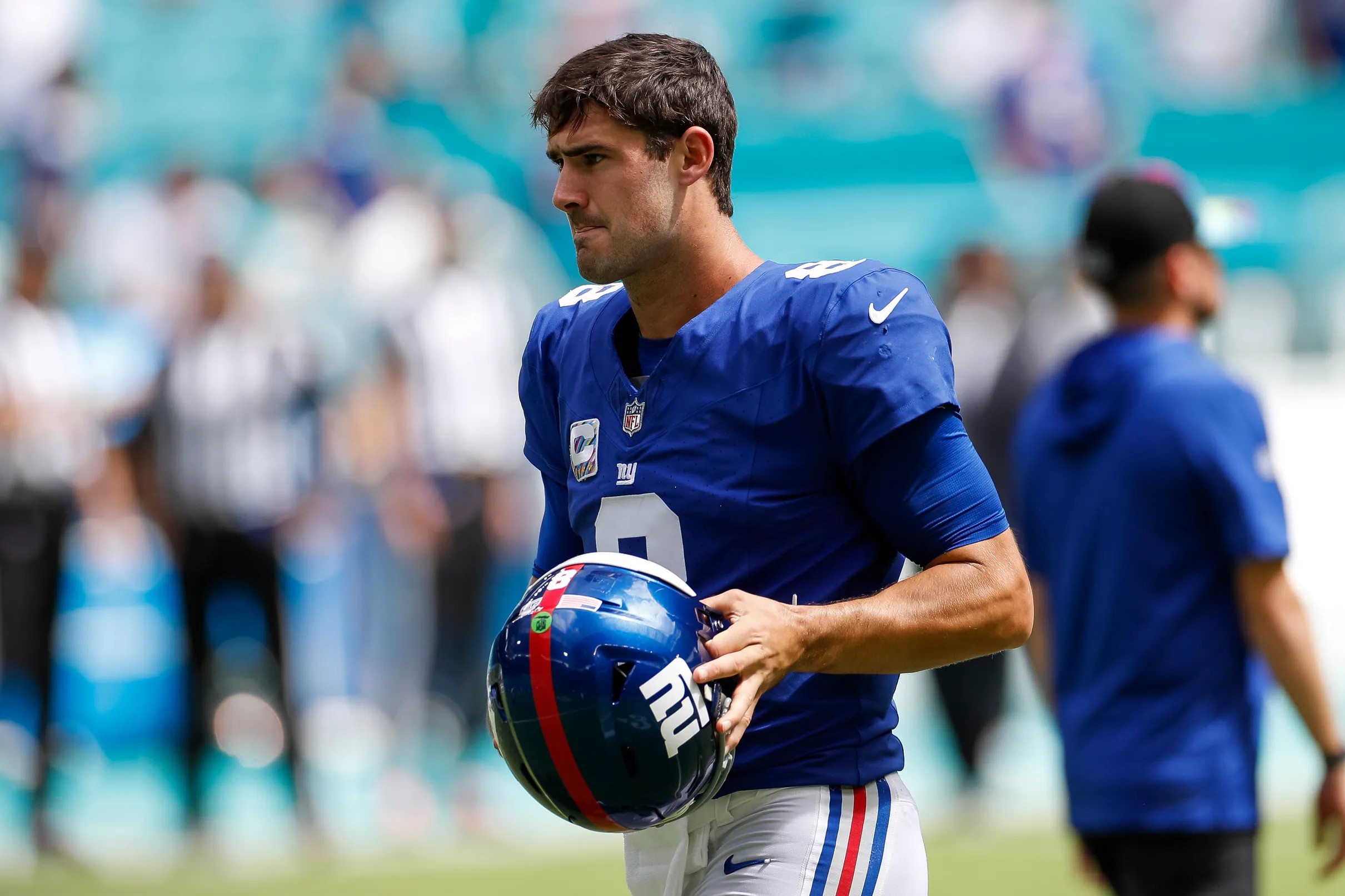 Daniel Jones: 'Tough to say' if he will be ready to face