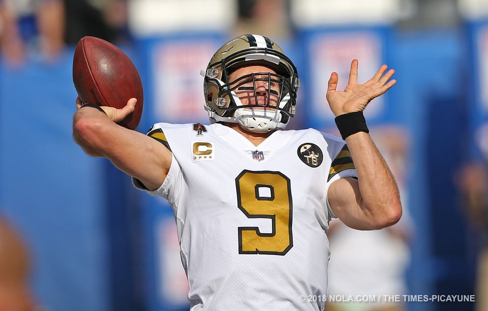 Photos: New Orleans Saints take on New York Giants in color rush uniforms