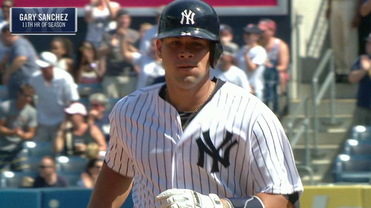 Rookie monster: Sanchez powers Yanks by O's