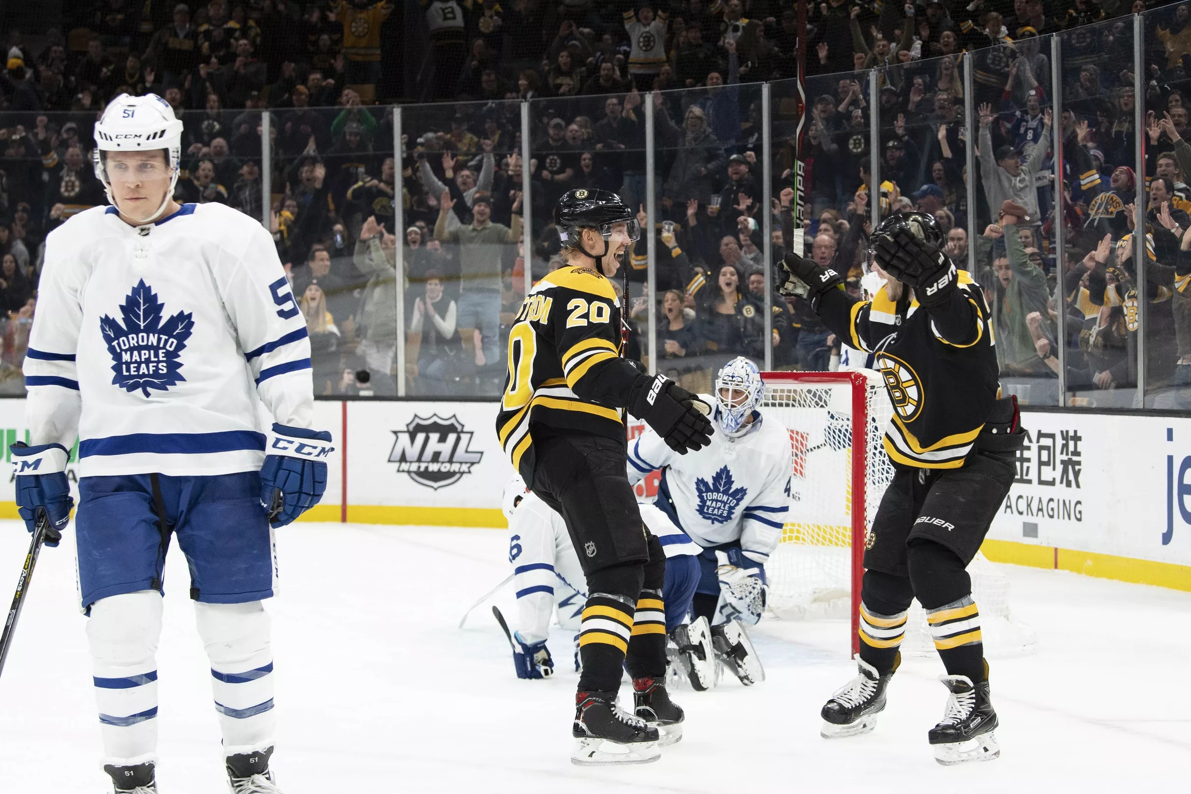 Projected Lines Boston Bruins at Toronto Maple Leafs