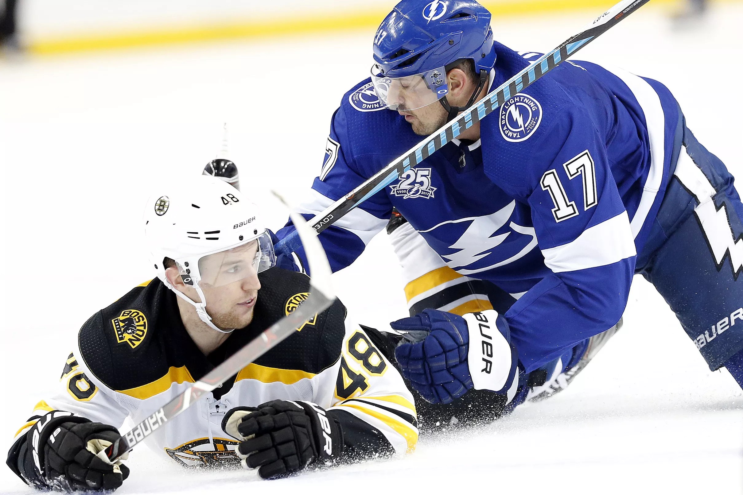 Bruins vs. Lightning Game 1 will be on Saturday afternoon