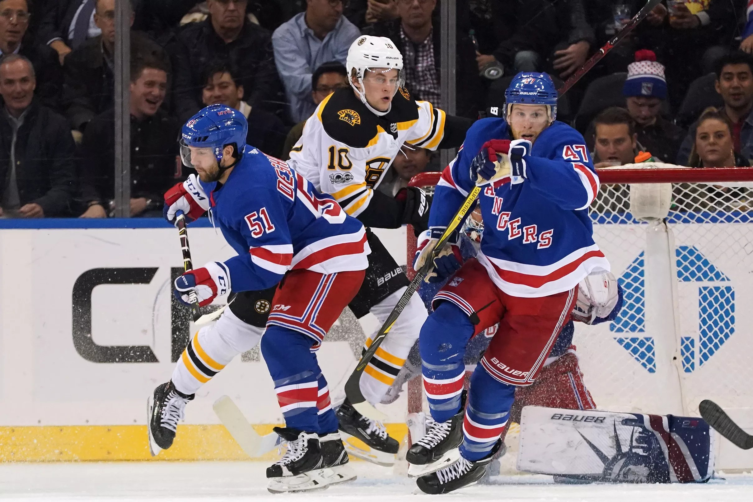 Lineups Bruins vs. Rangers 12/16/17