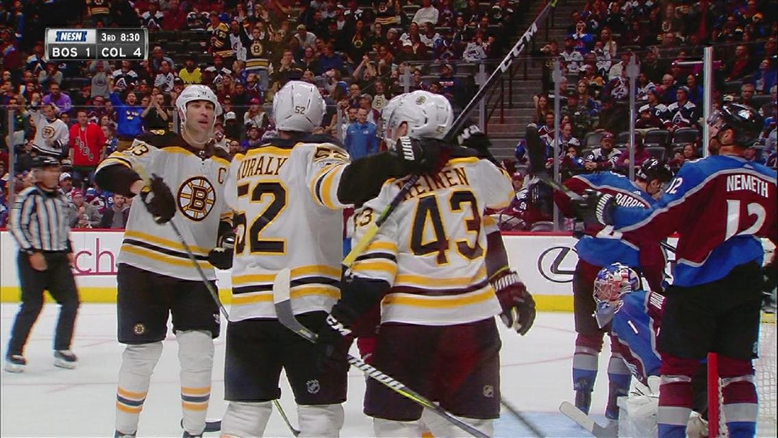 Bruins vs. Avalanche 10/11/17 RECAP: Bruins cannot defend to save their