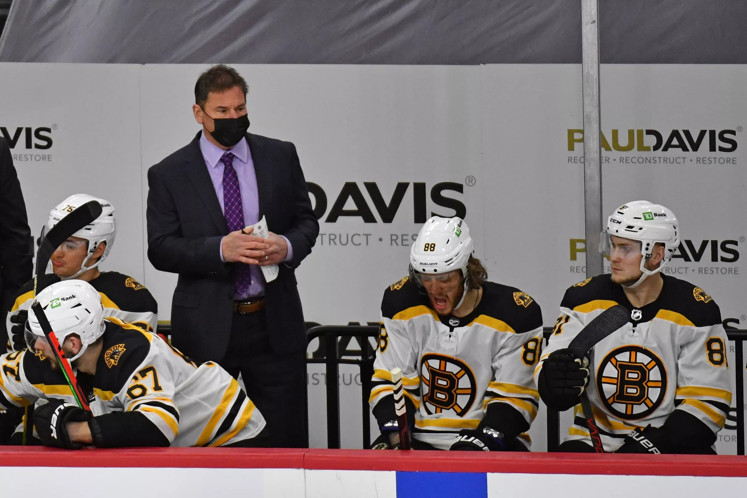 Bruins lines vs. Pittsburgh Vladar, Steen to make their NHL debuts