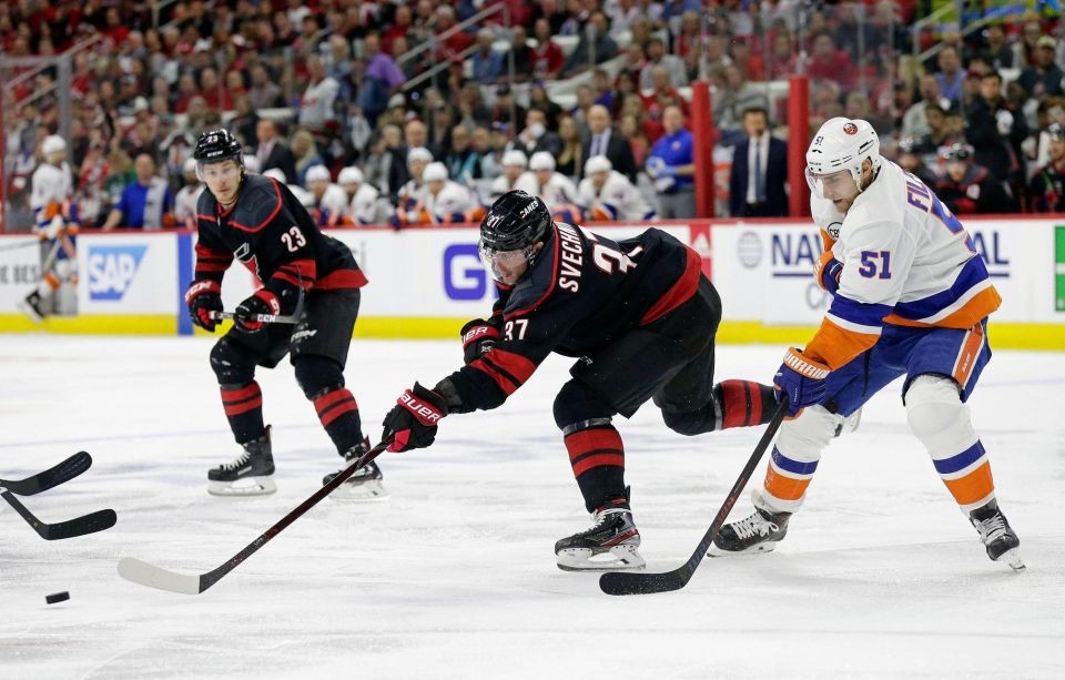 NHL Eastern Conference semifinal Game 3 Islanders vs. Hurricanes