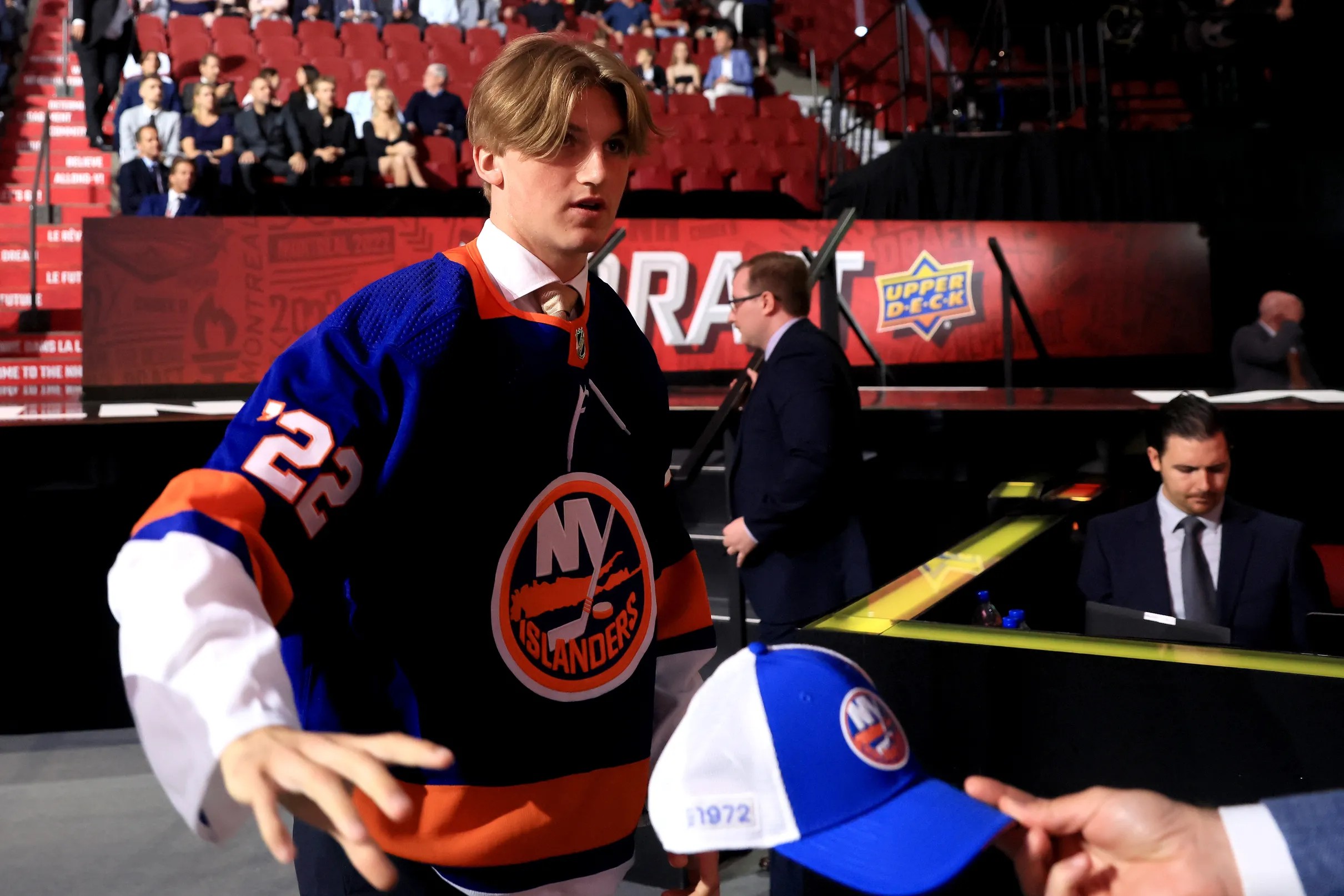NHL Draft 2022 New York Islanders pick Calle Odelius at 65th overall