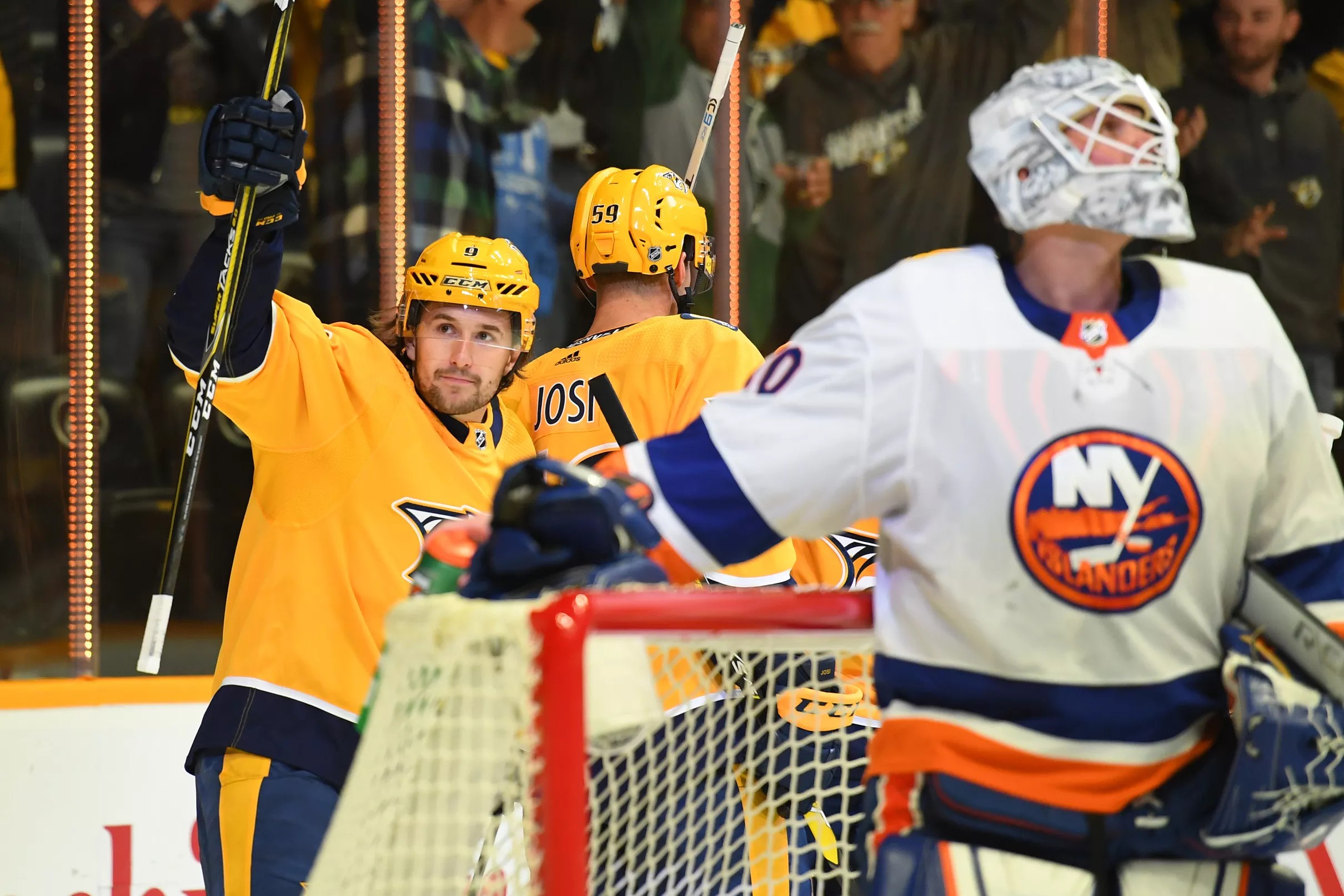 Predators 5, Islanders 2 (EN): First Period Breakdown Sinks Isles