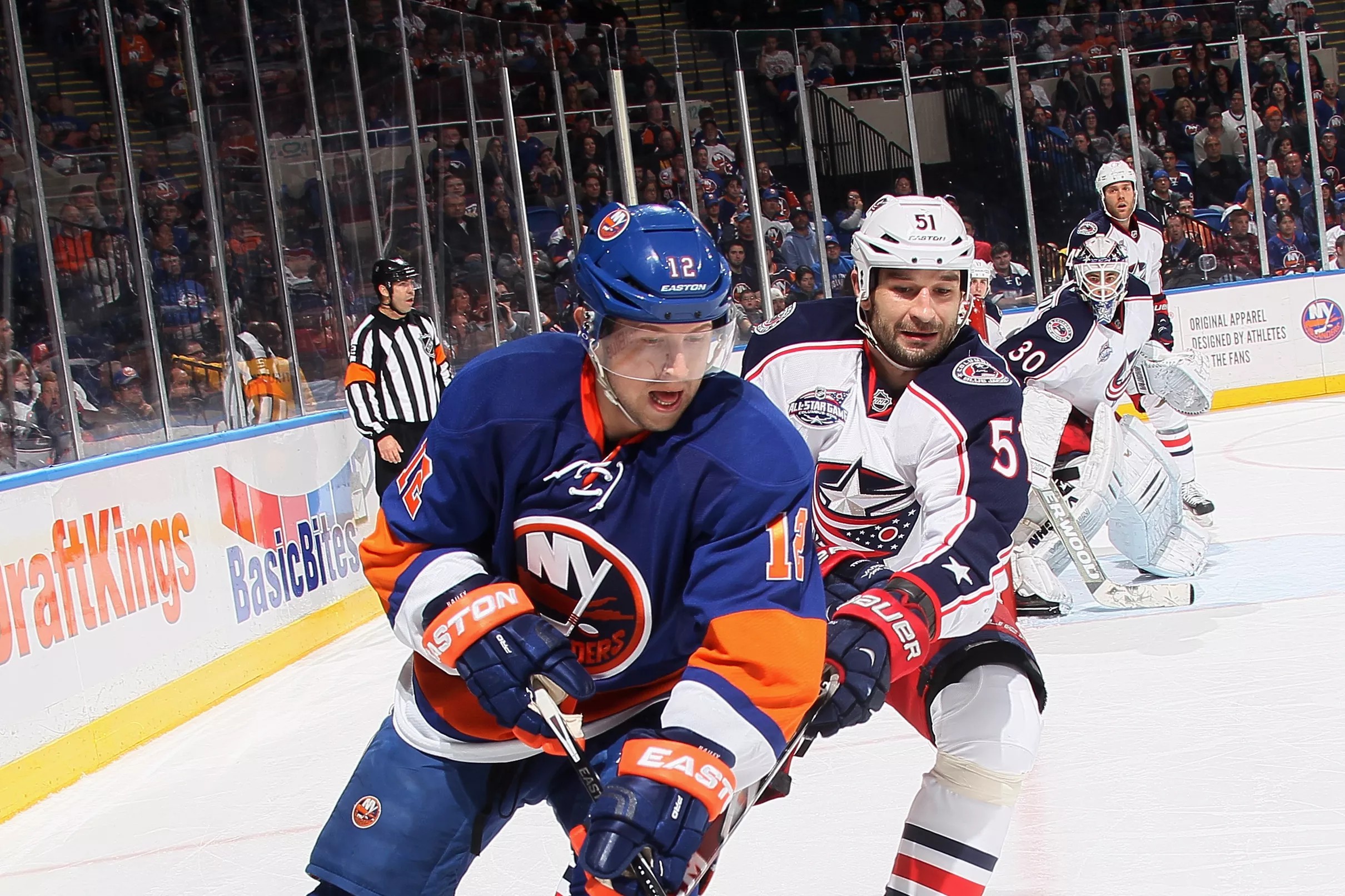 Columbus Blue Jackets At New York Islanders [Game 25]