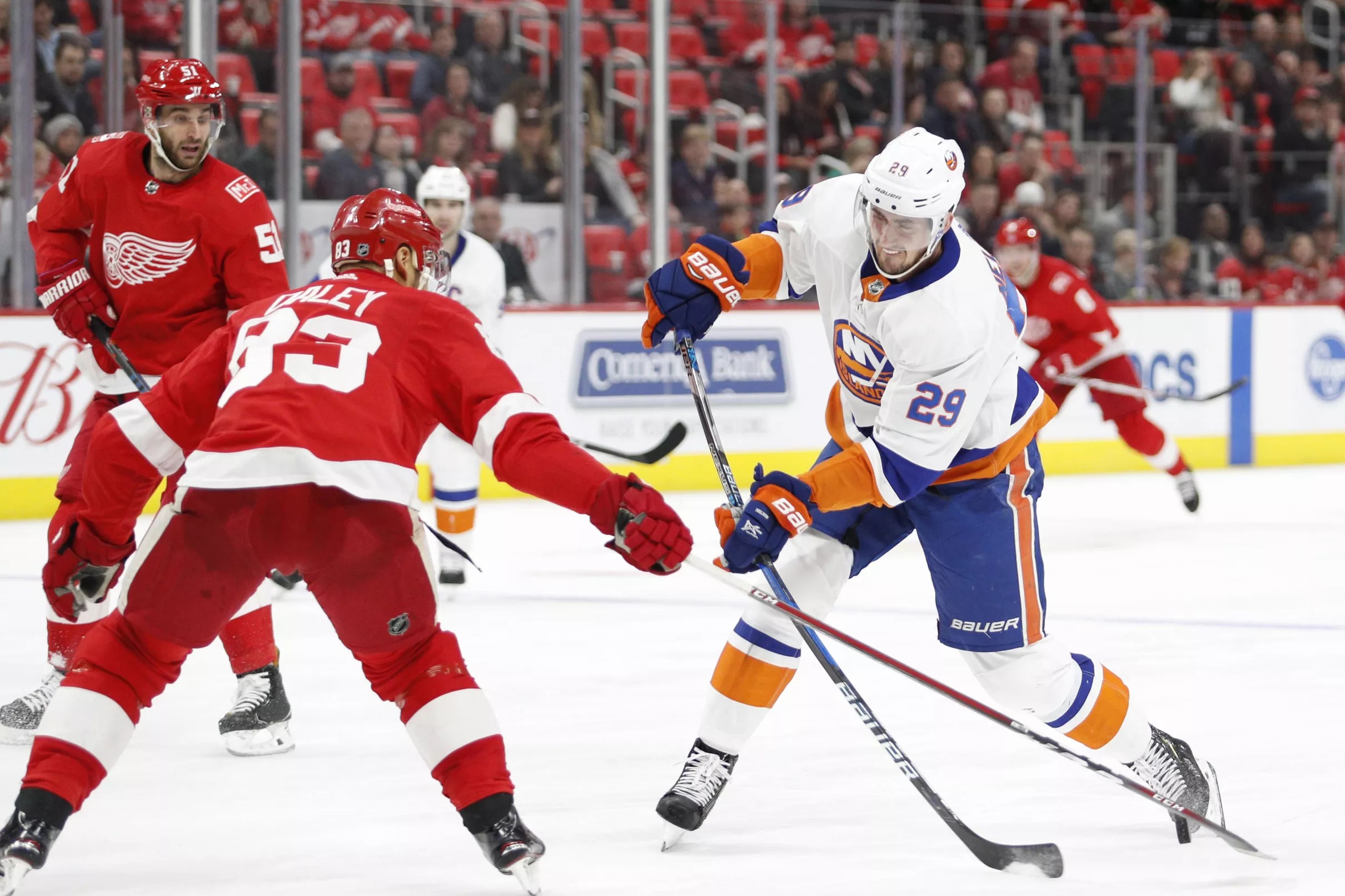 New York Islanders at Detroit Red Wings [Game 28]